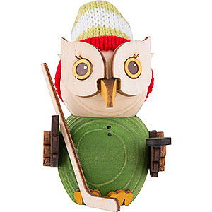 Small Figures & Ornaments Kuhnert Mini Owls Mini Owl Ice Hockey - 7 cm / 2.8 inch