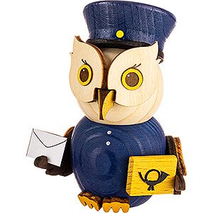 Small Figures & Ornaments Kuhnert Mini Owls Mini Owl Mail Carrier - 7 cm / 2.8 inch
