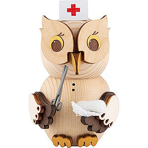 Small Figures & Ornaments Kuhnert Mini Owls Mini Owl Nurse - 7 cm / 2.8 inch