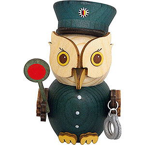 Small Figures & Ornaments Kuhnert Mini Owls Mini Owl Policeman - 7 cm / 2.8 inch