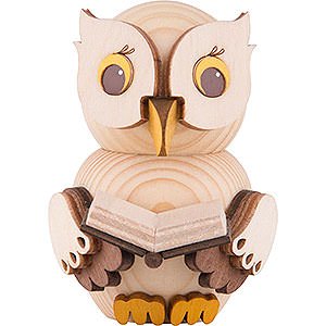 Gift Ideas Back to School Mini Owl with Book - 7 cm / 2.8 inch