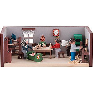 Small Figures & Ornaments Miniature Rooms Miniature Room - Toymaker's Parlor - 4 cm / 1.6 inch