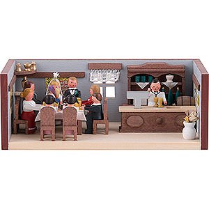 Gift Ideas Wedding Miniature Room - Wedding Parlor - 4 cm / 1.6 inch