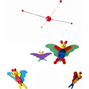 Wooden Toys For the Youngest Mobile Bats