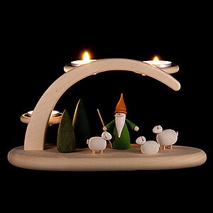 Candle Arches All Candle Arches Modern Light Arch - Shepherd Gnome  - 24x13 cm / 9.4x5.1 inch