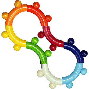 Wooden Toys For the Youngest Motoric Skills Rattle 