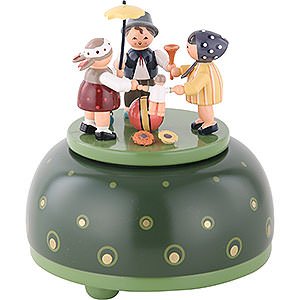 Music Boxes Misc. Motifs Music Box Childrens Play - 12 cm / 5 inch
