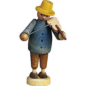 Small Figures & Ornaments Günter Reichel Born Country Musician with Violin - 7 cm / 2.8 inch