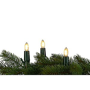 World of Light Light Strings NARVA Candle Arch Chain with 10 Rippled Bulbs - LED