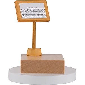 Kleine Figuren & Miniaturen Zenker Schneemnner Notenpult fr Schneemann-Dirigent - 7 cm