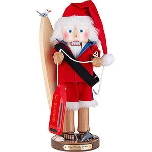 Nussknacker Weihnachtsmnner Nussknacker Baywatch Weihnachtsmann - 46 cm