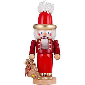 Nussknacker Weihnachtsmnner Nussknacker Chubby Goldener Nikolaus - 35 cm