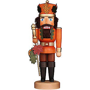 Nussknacker Knige Nussknacker Herbstknig lasiert - 37,5 cm