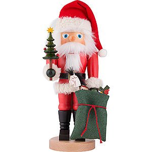 Nussknacker Weihnachtsmnner Nussknacker Weihnachtsmann mit Sack - 41 cm