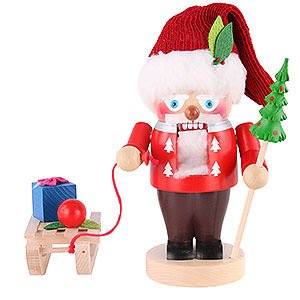 Nussknacker Weihnachtsmänner Nussknacker Weihnachtsmann mit Schlitten - 25 cm