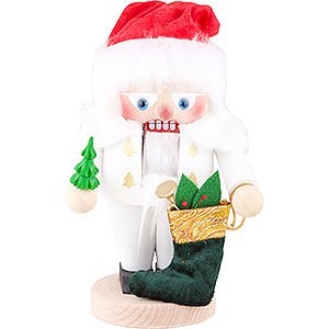 Nussknacker Weihnachtsmänner Nussknacker White Santa - 25 cm