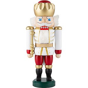 Nutcrackers Kings Nutcracker - Exclusive King White-Red - 25 cm / 9.8 inch