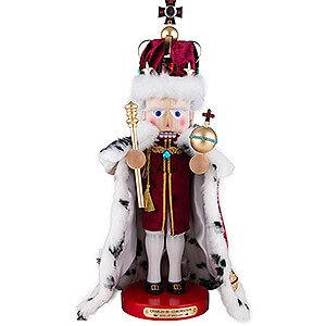 Nutcrackers Famous Persons Nutcracker - King Charles III  - 40 cm / 15.7 inch