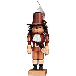 Nutcrackers Famous Persons Nutcracker - Puss in Boots Natural - 27,5 cm / 10.8 inch