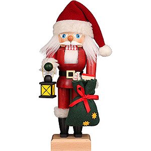 Nutcrackers Santa Claus Nutcracker - Santa Claus with Lantern - 27 cm / 10.6 inch