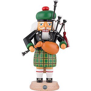 Nutcrackers Hobbies Nutcracker - Scotsman in Highland Costume with Bagpipe - 27 cm / 11 inch