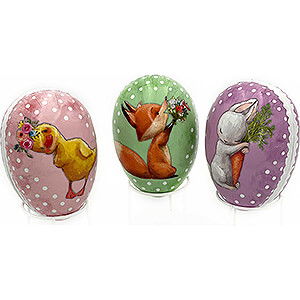 Baumschmuck Osterschmuck Ostereier Frhlingskinder - 3er-Set - 15 cm