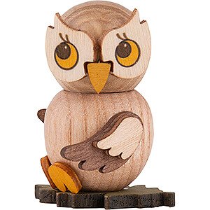 Small Figures & Ornaments Kuhnert Mini Owls Owl Child natural - 4 cm / 1.6 inch