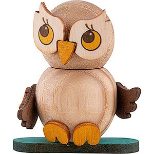 Small Figures & Ornaments Kuhnert Mini Owls Owl Child with Snowboard - 4 cm / 1.6 inch
