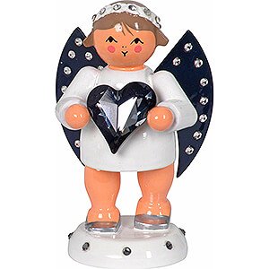 Angels Other Angels Peace-Angel with Swarovski-Heart - 8 cm / 3.1 inch