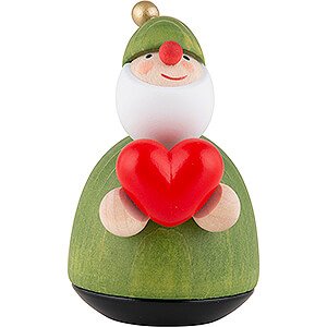 Small Figures & Ornaments everything else Picus with Heart - 6 cm / 2.4 inch