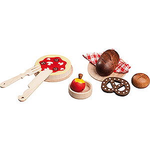 Wooden Toys Doll's Houses Pizza & Bread