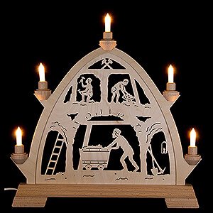 Candle Arches All Candle Arches Pointed Arch - Mining - 42x42,5 cm / 16.5x16.7 inch