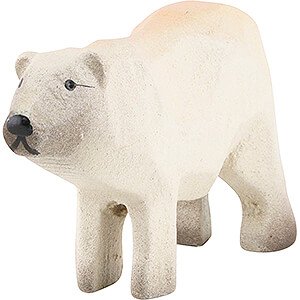 Small Figures & Ornaments Werner Animals Polar Bear - 2,8 cm / 1.1 inch