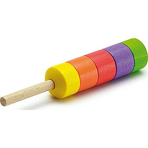 Wooden Toys Wooden Toy Shops Popsicle Kunterbunt - 11,1 cm / 4.4 inch