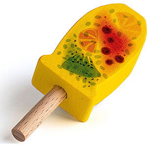 Wooden Toys Wooden Toy Shops Popsicle with Fruits - 9,3 cm / 3.7 inch