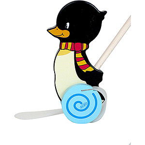 Wooden Toys For the Youngest Push-Along Penguin Konrad - 60 cm / 23.6 inch
