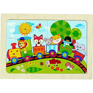 Wooden Toys Construction games Puzzle Railway - 20,5 cm / 8.1 inch