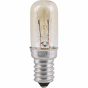 Lichterwelt Ersatzlampen Radiorhrenlampe - Sockel E14 - 230V/7W