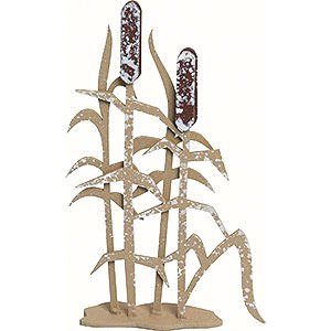 Small Figures & Ornaments Kuhnert Snowflakes Reed - Set of Three - 6 cm / 2.4 inch