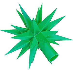 Advent Stars and Moravian Christmas Stars Replacement parts Replacement Star for Star Chain A1s Green - 13 cm / 5.1 inch