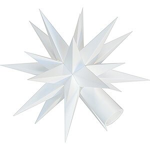 Advent Stars and Moravian Christmas Stars Replacement parts Replacement Star for Star Chain A1s White - 13 cm / 5.1 inch