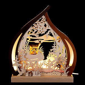 Candle Arches All Candle Arches Romantic Lamp - Animals of the Forest - 25x28 cm / 9.8x11 inch