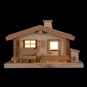 Ruchermnner Alle Ruchermnner Rucher-Lichterhaus mit Naturdach - 20 cm
