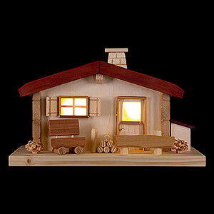 Ruchermnner Alle Ruchermnner Rucher-Lichterhaus mit Zederndach - 20 cm