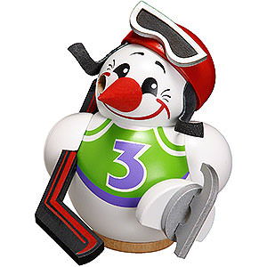 Ruchermnner Hobbies Ruchermnnchen Cool-Man Eishockeyspieler - Kugelrucherfigur - 12 cm