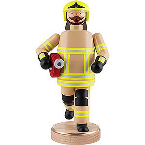 Ruchermnner Berufe Ruchermnnchen Feuerwehrmann, beige - 23 cm
