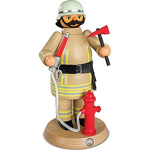 Ruchermnner Berufe Ruchermnnchen Feuerwehrmann safaribeige - 24 cm