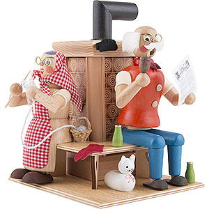 Ruchermnner Alle Ruchermnner Ruchermnnchen Groeltern am Kachelofen - 21 cm