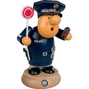 Ruchermnner Berufe Ruchermnnchen Polizist - 16 cm