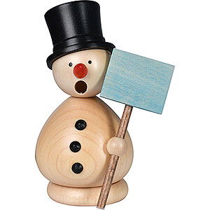Ruchermnner Schneemnner Ruchermnnchen Schneemann Gnter natur - 10 cm